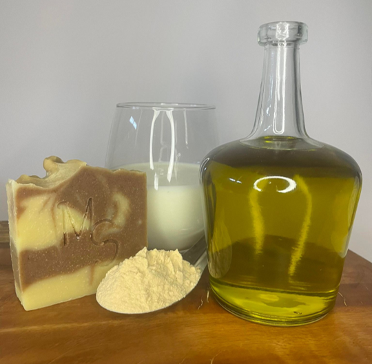 Savon Lait de Chamelle - huile de noyau d'abricot - pulpe de baobab